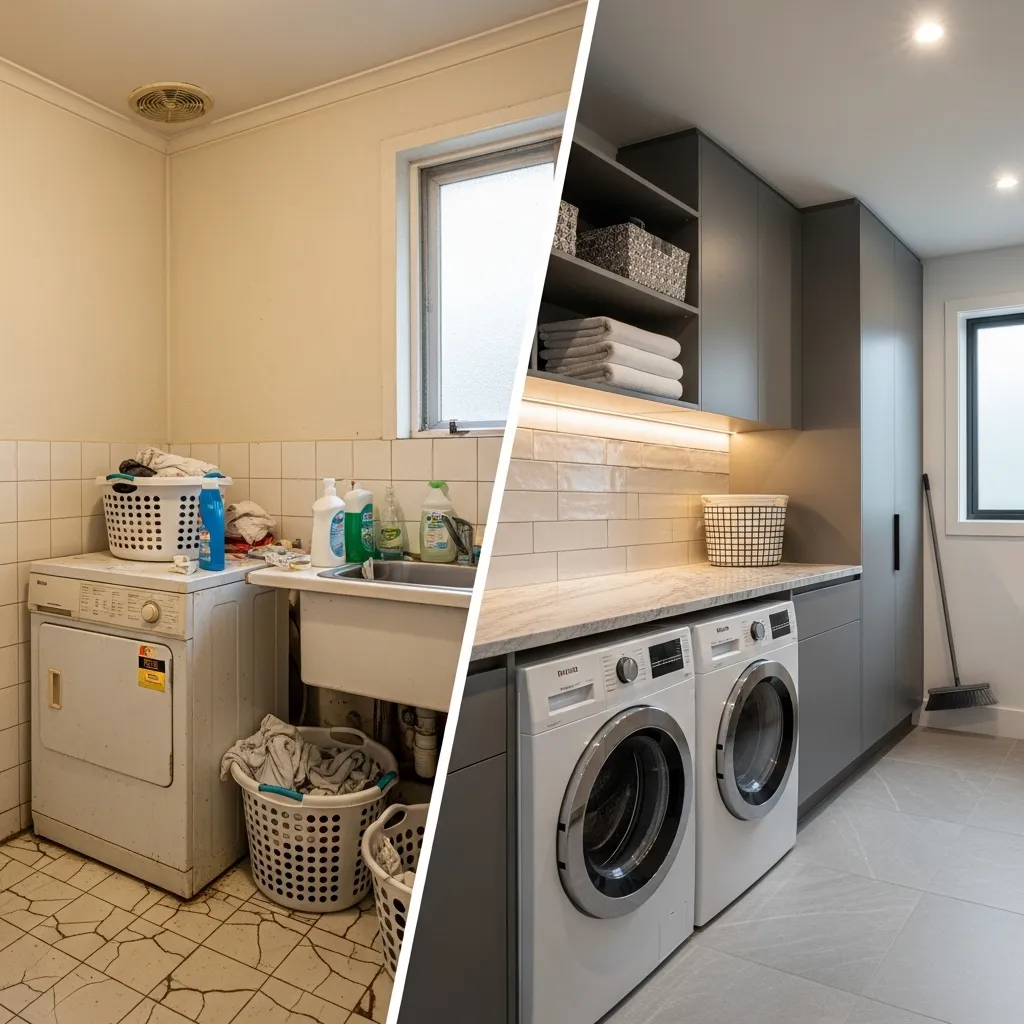 Laundry Renovation in Kiama